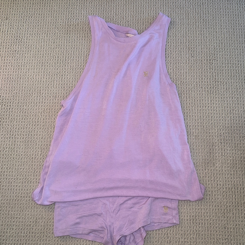 Victoria Secret Ribbed Lounge set
